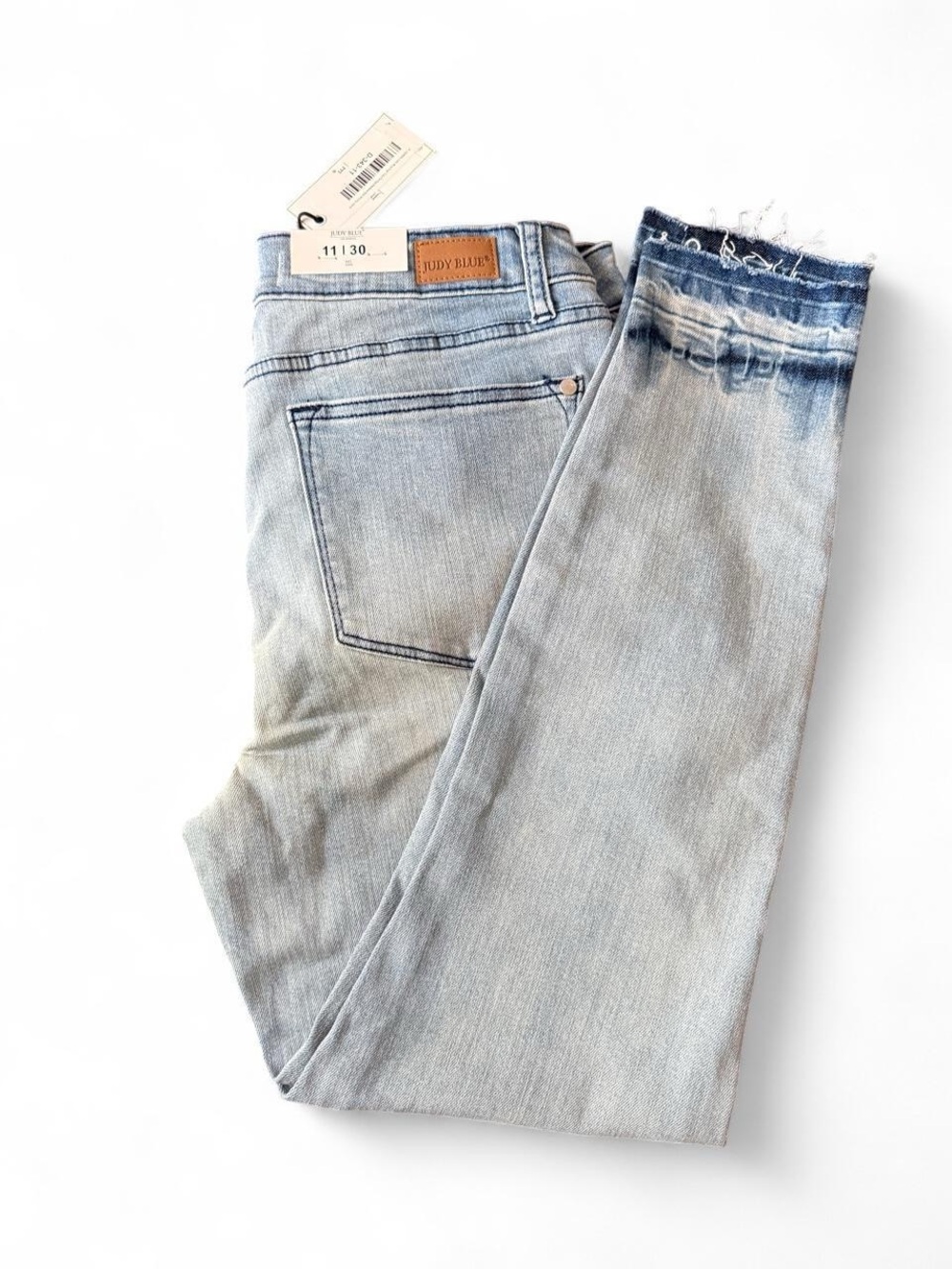 Judy Blue  Skinny Jeans in Light Blue Fade
